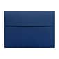 LUX A1 Invitation Envelopes (3 5/8 x 5 1/8) 50/Box, Navy (LUX-4865-103-50)