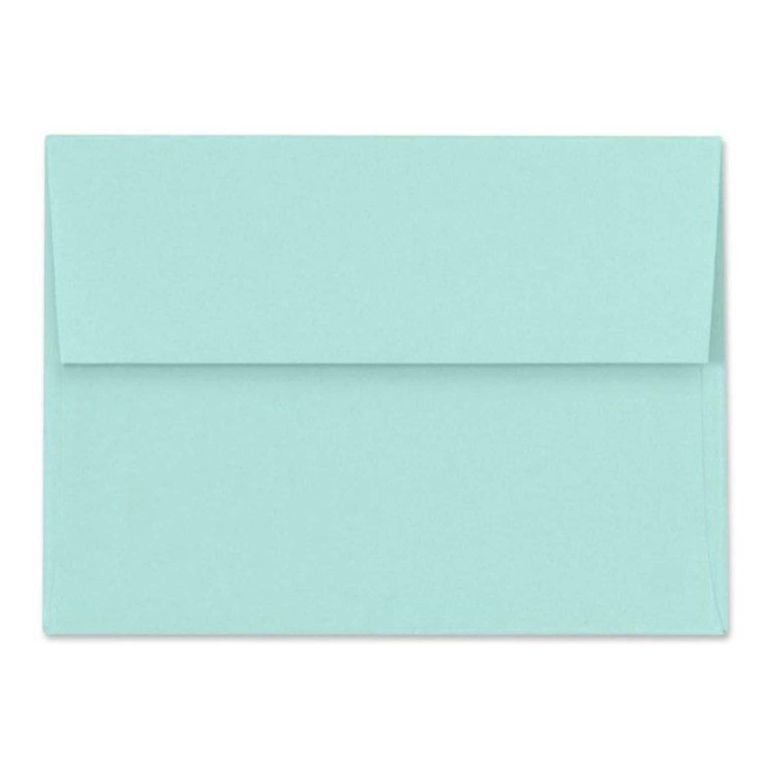 LUX A1 Invitation Envelopes (3 5/8 x 5 1/8) 50/Box, Seafoam (LUX-4865-113-50)