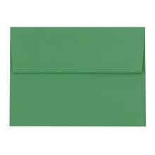 LUX A10 Invitation Envelopes (6 x 9 1/2) 500/Box, Holiday Green (67229-500)