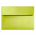 LUX® 92lbs. 4 3/8 x 5 3/4 A2 Invitation Envelopes W/Glue, Glowing Green, 500/BX