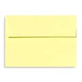 LUX® 70lbs. 4 3/8 x 5 3/4 Square Flap Envelopes W/Glue; Lemonade Yellow, 1000/BX