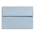 LUX® 81lbs. 4 3/8 x 5 3/4 A2 Invitation Envelopes W/Glue, Light Wash Blue, 500/BX