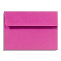 LUX® 70lbs. 4 3/8 x 5 3/4 Square Flap Envelopes W/Glue, Magenta Pink, 1000/BX