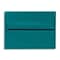 LUX® 70lbs. 4 3/8 x 5 3/4 Exclusive Square Flap Envelopes W/Glue; Teal Blue, 250/BX