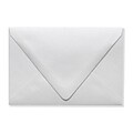 LUX A4 Contour Flap Envelopes (4 1/4 x 6 1/4) 250/Box, Crystal Metallic (1872-30-250)