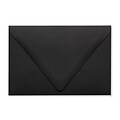 LUX A4 Contour Flap Envelopes (4 1/4 x 6 1/4) 500/Box, Midnight Black (1872-B-500)
