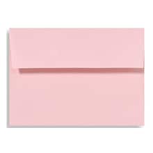 LUX® 80lb 4 1/4x6 1/4 Square Flap LUX Envelopes W/Peel&Press; Candy Pink, 250/BX