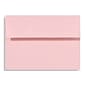 Lux® 4 1/4" x 6 1/4" 80lbs. Square Flap Envelopes W/Peel & Press; Candy Pink, 50/Pk