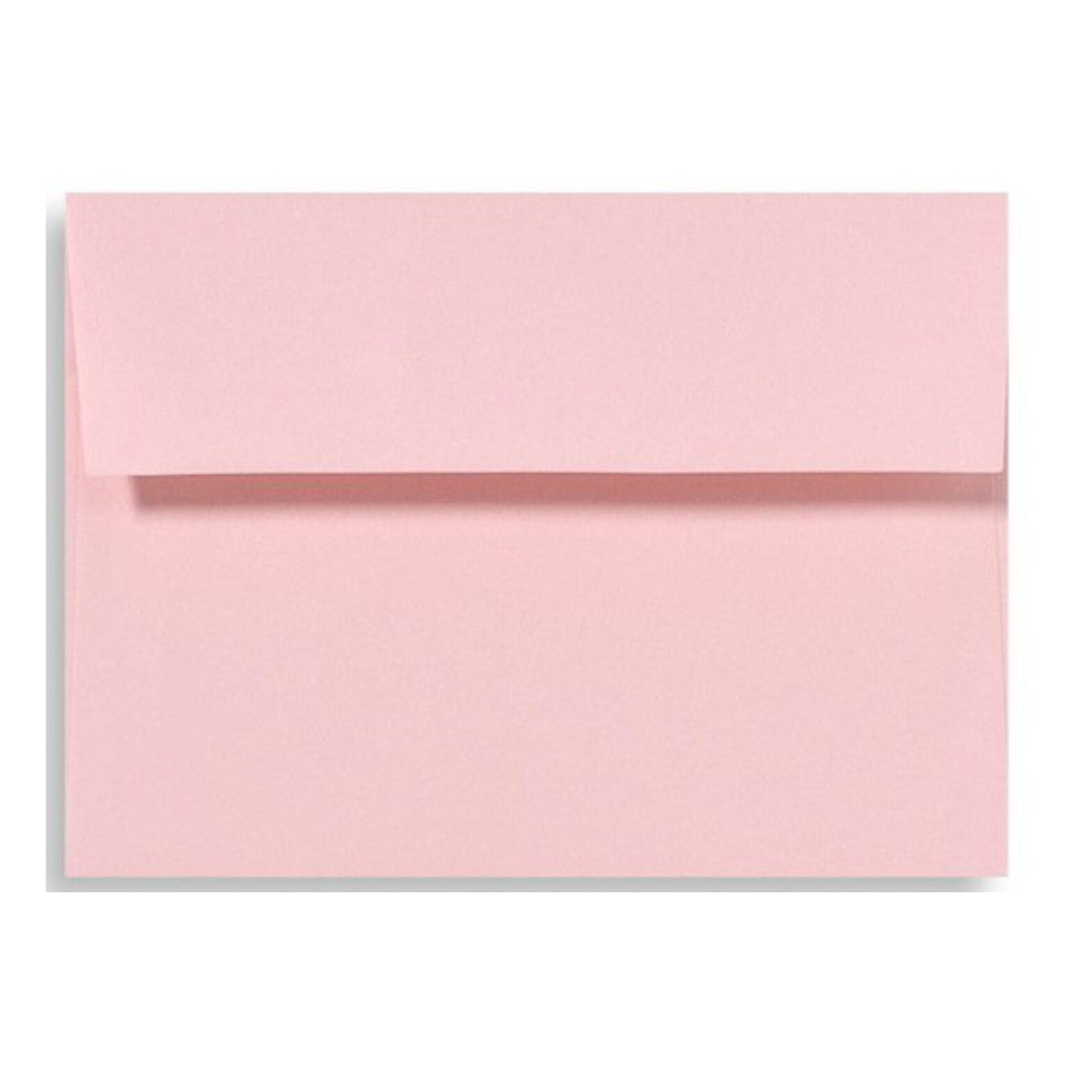 LUX® 80lb 4 1/4x6 1/4 Square Flap LUX Envelopes W/Peel&Press; Candy Pink, 500/BX