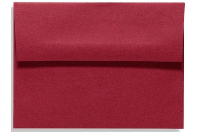 LUX A4 Invitation Envelopes (4 1/4 x 6 1/4) 500/Box, Garnet (LUX-4872-26-500)