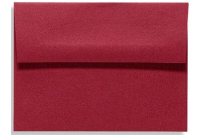 LUX A4 Invitation Envelopes (4 1/4 x 6 1/4) 50/Box, Garnet (LUX-4872-26-50)