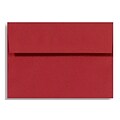 LUX A4 Invitation Envelopes (4 1/4 x 6 1/4) 50/Box, Holiday Red (4872-R-50)