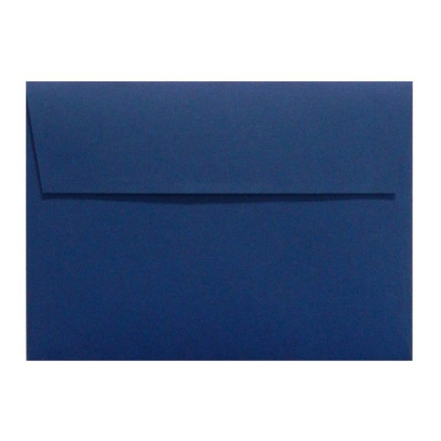 LUX A4 Invitation Envelopes (4 1/4 x 6 1/4) 50/Box, Navy (LUX-4872-103-50)