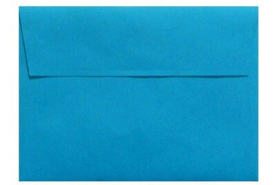 LUX A4 Invitation Envelopes (4 1/4 x 6 1/4) 50/Box, Pool (LUX-4872-102-50)