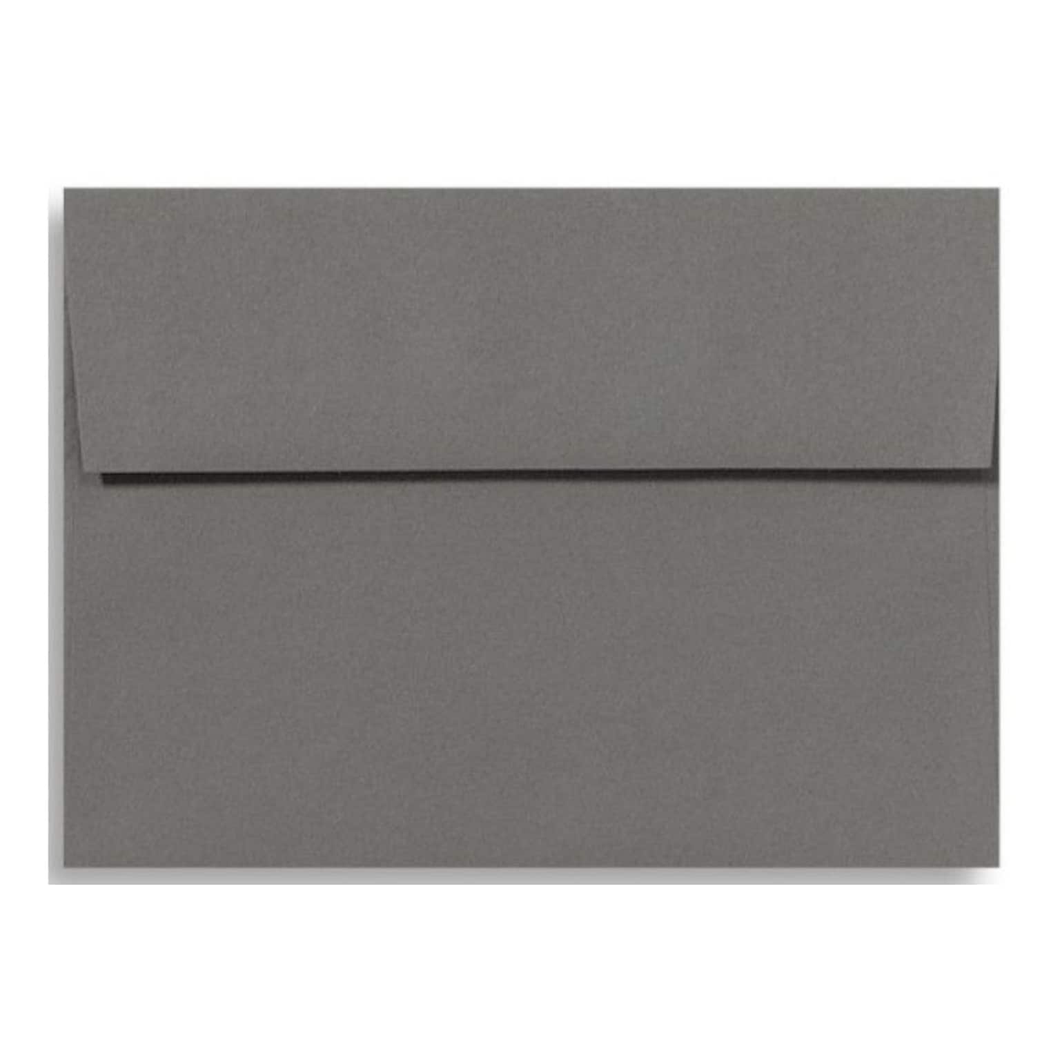 LUX A4 Invitation Envelopes (4 1/4 x 6 1/4) 50/Box, Smoke (LUX-4872-22-50)
