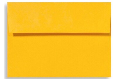 LUX A4 Invitation Envelopes (4 1/4 x 6 1/4) 250/Box, Sunflower (LUX-4872-12-250)