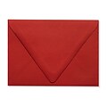 LUX A6 Contour Flap Envelopes (4 3/4 x 6 1/2) 50/Box, Ruby Red (EX-1875-18-50)