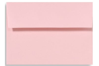 LUX A6 Invitation Envelopes (4 3/4 x 6 1/2) 250/Box, Candy Pink (EX4875-14-250)