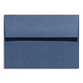 LUX® 4 3/4 x 6 1/2 81lbs. Square Flap Envelopes W/Glue, Dark Wash Blue, 50/Pack