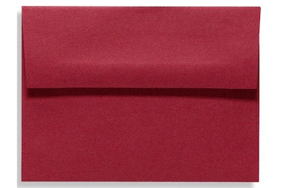 LUX A6 Invitation Envelopes (4 3/4 x 6 1/2) 50/Box, Garnet (EX4875-26-50)