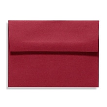 LUX A6 Invitation Envelopes (4 3/4 x 6 1/2) 50/Box, Garnet (EX4875-26-50)