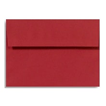 LUX A6 Invitation Envelopes (4 3/4 x 6 1/2) 500/Box, Holiday Red (FE4275-15-500)