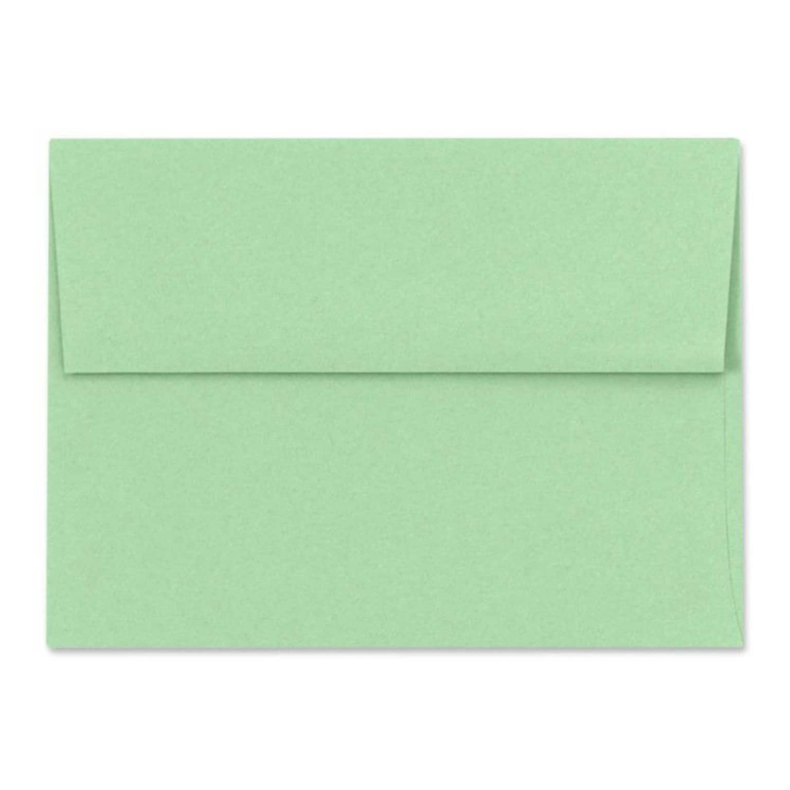 LUX A6 Invitation Envelopes (4 3/4 x 6 1/2) 500/Box, Pastel Green (SH4275-04-500)