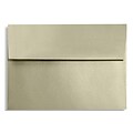 LUX A6 Invitation Envelopes (4 3/4 x 6 1/2) 500/Box, Silversand (FA4875-05-500)