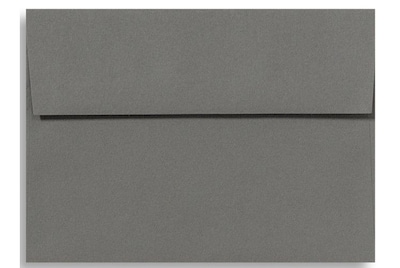 LUX A6 Invitation Envelopes (4 3/4 x 6 1/2) 500/Box, Smoke (EX4875-22-500)