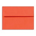 LUX A6 Invitation Envelopes (4 3/4 x 6 1/2) 50/Box, Tangerine (LUX-4875-112-50)