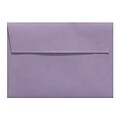 LUX® 80lbs. 4 3/4 x 6 1/2 A6 Invitation Envelopes W/Peel & Press, Wisteria Purple, 1000/BX