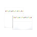 LUX A7 Colorflaps Envelopes (5 1/4 x 7 1/4) 250/Box, Christmas Lights (CF4880-96-250)