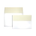 LUX® 70lb 5 1/4x7 1/4 A7 Invitation Envelopes W/Peel&Press, Natural Flap, 500/BX