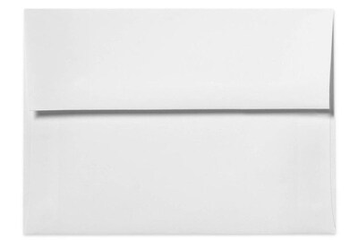 LUX A7 Invitation Envelopes (5 1/4 x 7 1/4) 250/Box, 70lb. Bright White (20677-250)