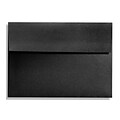 LUX A7 Invitation Envelopes (5 1/4 x 7 1/4) 500/Box, Black Satin (FA4880-01-500)