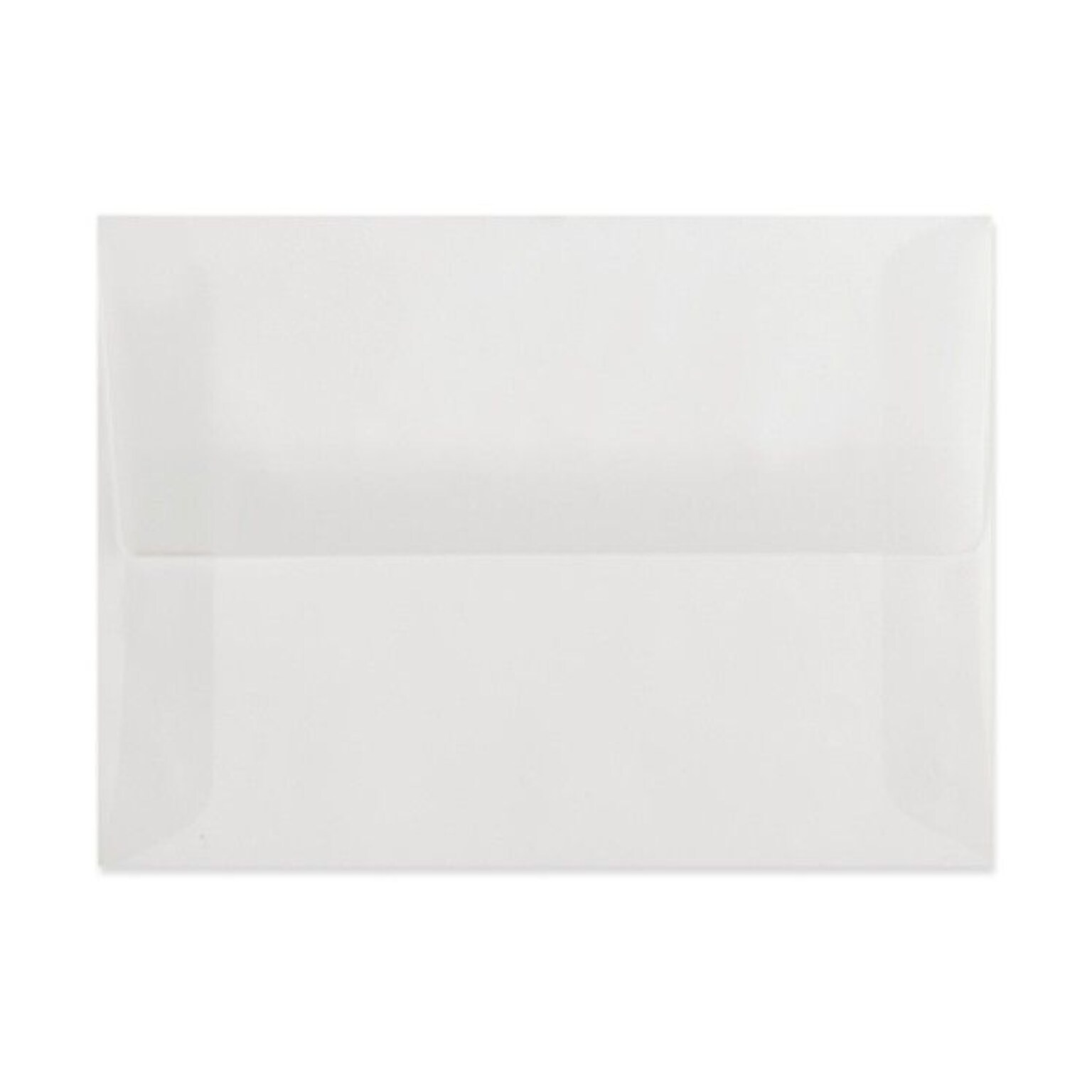 LUX A7 Invitation Envelopes (5 1/4 x 7 1/4) 250/Box, Clear Translucent (4880-00-250)