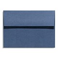 LUX® 81lbs. 5 1/4 x 7 1/4 A7 Invitation Envelopes W/Glue, Dark Wash Blue, 500/BX