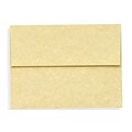 LUX A7 Invitation Envelopes (5 1/4 x 7 1/4) 50/Box, Gold Parchment (6680-14-50)