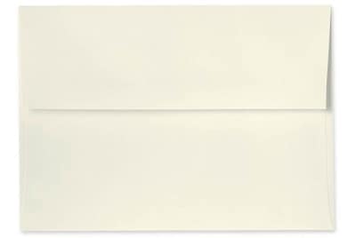 LUX® 80lb 5 1/4x7 1/4 Square Flap Envelopes W/Peel&Press; Natural, 500/BX