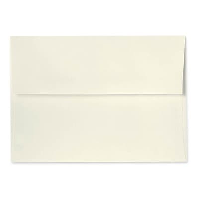 LUX® 80lb 5 1/4x7 1/4 Square Flap Envelopes W/Peel&Press; Natural, 500/BX
