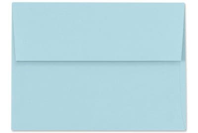 LUX A7 Invitation Envelopes (5 1/4 x 7 1/4) 250/Box, Pastel Blue (SH4280-01-250)