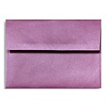 LUX® 80lb 5 1/4x7 1/4 A7 Invitation Envelopes W/Glue, Punch Metallic Purple, 1000/BX