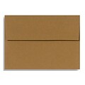 LUX® 70lb. 5 1/4x7 1/4 A7 Invitation Envelopes W/Peel&Press, tobacco brown, 1000/BX