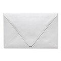 LUX® 80lbs. 5 3/4 x 8 3/4 A9 Invitation Envelopes W/Glue, Crystal Metallic, 1000/BX