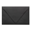 LUX® 80lbs. 5 3/4 x 8 3/4 A9 Invitation Envelopes W/Glue, Midnight Black, 500/BX