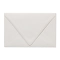 LUX® 80lbs. 5 3/4 x 8 3/4 White Contour Flap Envelopes W/Glue, Natural, 1000/BX