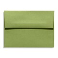 LUX® 70lbs. 5 3/4 x 8 3/4 A9 Invitation Envelopes W/Glue, Avocado Green, 500/BX