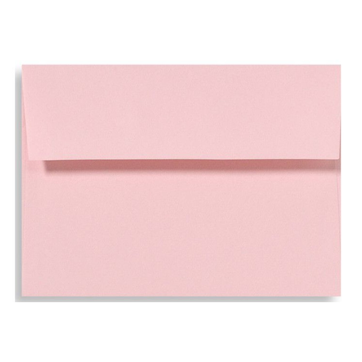 Lux® 5 3/4 x 8 3/4 70lbs. Square Flap Envelopes W/Glue; Candy Pink, 50/Pk
