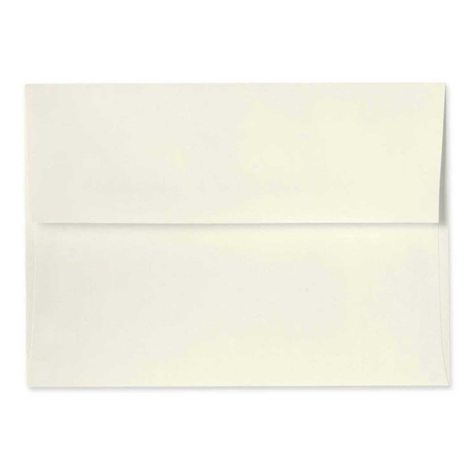 LUX 80lbs. 5 3/4 x 8 3/4 100% Recycled A9 Invitation Envelopes W/Glue, Natural, 250/BX