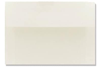 Cotton 80lb 5 3/4x8 3/4 A9 Invitation Envelopes W/Peel&Press, Natural White, 500/BX